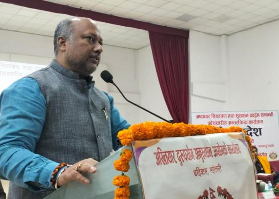 मुख्यमन्त्री सिंहले सुख्खाग्रस्त र खानेपानीको समस्या समाधानका लागि सहयोग गर्न संघीय सरकार र दातृ निकायसंग गरे आग्रह 