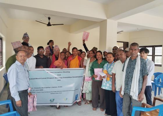जलवायु मैत्री कृषि अभ्यास परियोजना संचालनकालागि प्रारम्भिक बैठक सम्पन्न