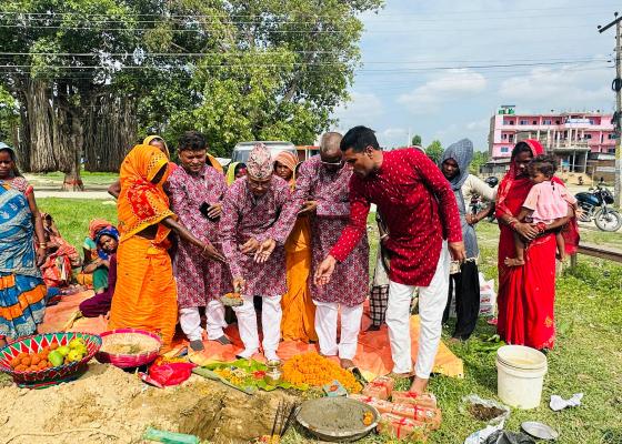 लहानमा श्रमिक महिलाका लागि भवन निर्माण हुँदै
