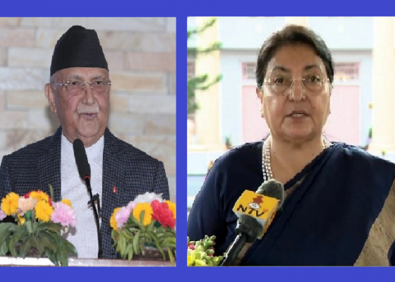 भण्डारीको ‘काउन्टर’ तयारीपछि हच्कियो एमाले, रोकियो केन्द्रीय कमिटी बैठक