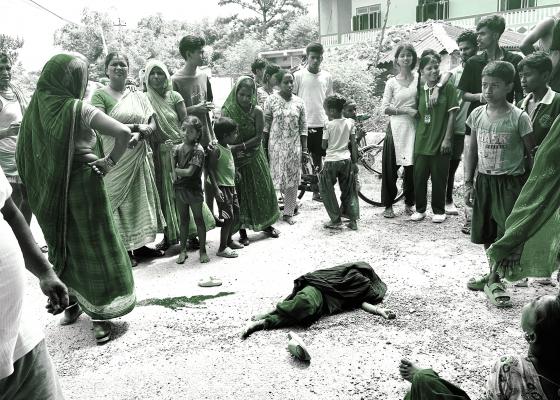 स्कूल बसले किचेर विद्यार्थीको ज्यानगयो, चालक फरार