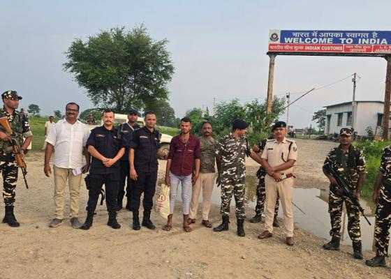 विभिन्न कारागारबाट भागेका तीन जना कैदिबन्दी सिरहाको भारतीय सीमाक्षेत्रबाट पक्राउ