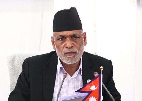 कृषिमन्त्री रामनाथ अधिकारीले दिए राजीनामा 