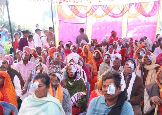 सर्लाहीको  बागमतीाम सुविधासम्पन्न आँखा अस्पताल उद्घाटन 