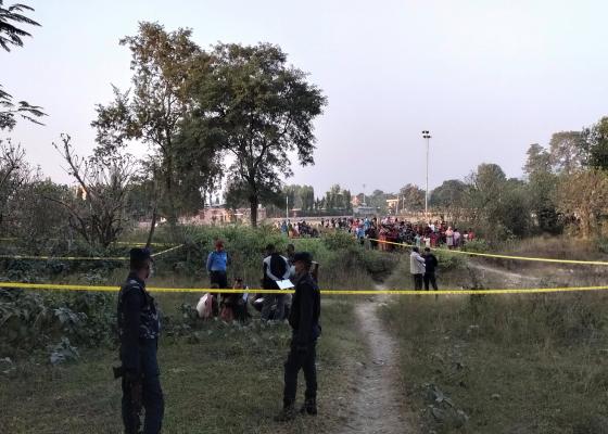 कर्जन्हामा १८ बर्षिया किशोरीको हत्या गरी फालिएको अवस्थामा शव भेटीयो