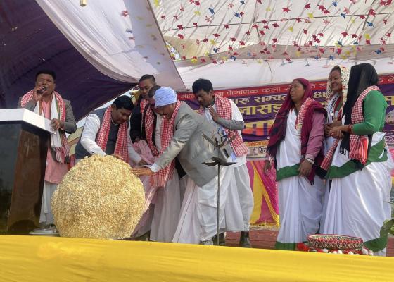 थारू बहुल बस्तीमा माघी महोत्सव आयोजना थारू बहुल बस्तीमा माघी महोत्सव आयोजना