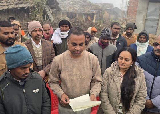 सत्यनारायण साफीलाई मासिक १० हजार सहयोग गर्ने व्यसायी सारडाको घोषणा