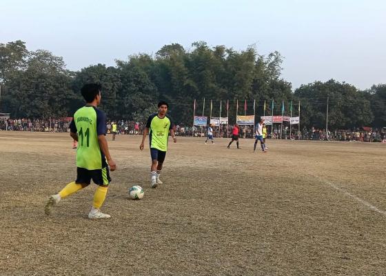 सातौ मेयरकप फुटबल प्रतियोगितामा शम्भुनाथ विजयी सुरुवात