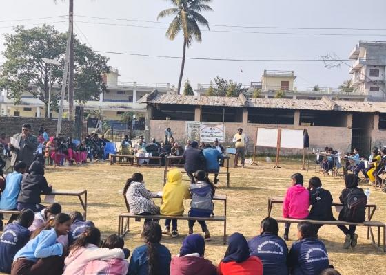 ब्रह्मचारी बाबा प्रतिष्ठानले गरे नगरस्तरीय हाजिरीजवाफ प्रतियोगिता,  मोहन मा.वि. प्रथम