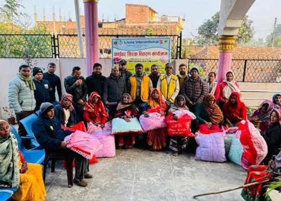 लायन्स क्लब अफ मिर्चैयाद्वारा १२२ थान फाइबर सिरक वितरण लायन्स क्लब अफ मिर्चैयाद्वारा १२२ थान फाइबर सिरक वितरण