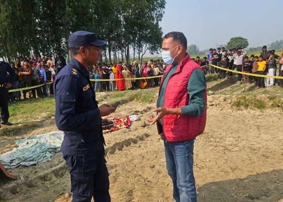 खेतजोत्ने क्रममा रोटाभेटरमा परेर दुई बालिकाको मृत्यु