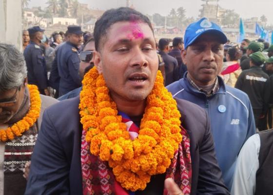 सिरहा ३ बाट रास्वपाका शम्भुकुमार यादव विजायी 