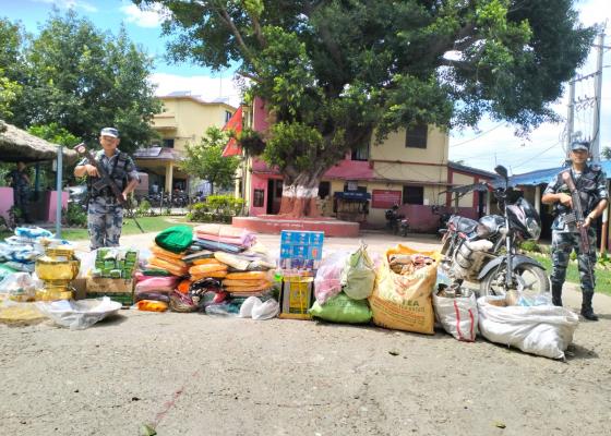 सिरहाबाट ३ दिनमा ३४ लाखको भन्सार छलिका सामान बरामद