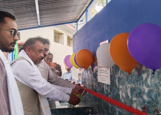 बलकावाको विद्यालयमा पीउने पानी उपचार प्लान्ट जडान, ५०० विद्यार्थीले पाए शुद्ध पानी