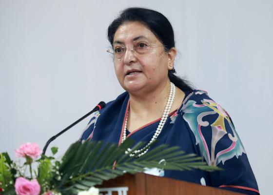 पूर्वराष्ट्रपति भण्डारी एमाले वरिष्ठ नेता मनोनीत