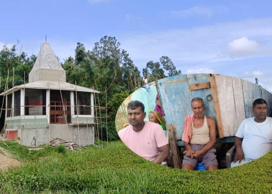 दलित समुदायलाई मन्दिर निर्माणमा रोक, जातीय विभेद गरेको आरोप