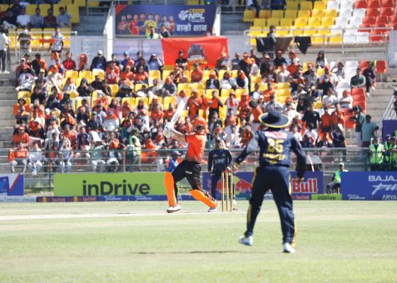 विराटनगरलाई चितवनले दियो १५८ रनको लक्ष्य